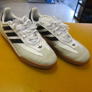 Adidas Copa Nationale Millennium Mens 13 Black/White Leather & Suede Skate Shoes